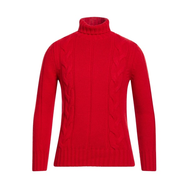【送料無料】 エイチ953 メンズ ニット\u0026セーター アウター Turtlenecks Red