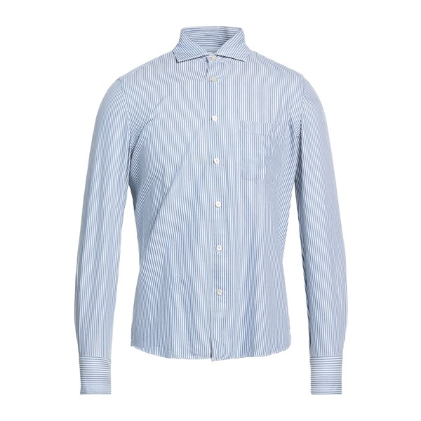 【送料無料】 フィナモレ 1925 メンズ シャツ トップス Shirts Azure