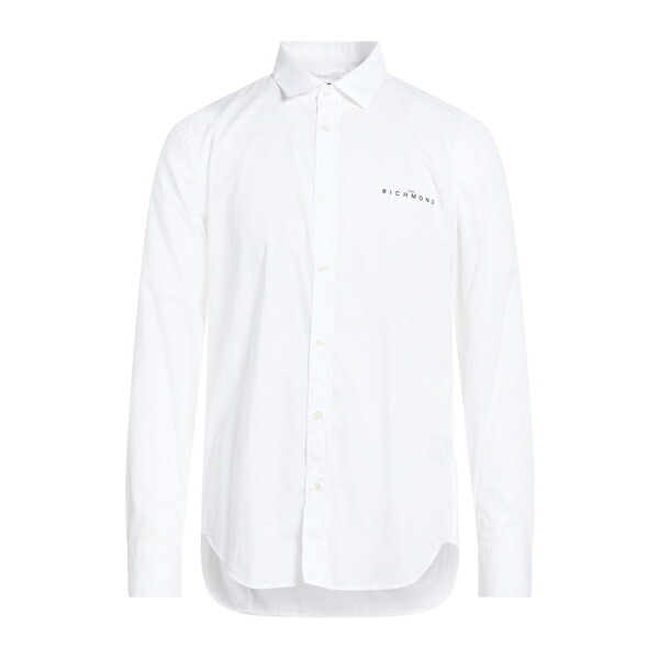 【送料無料】 ジョン リッチモンド メンズ シャツ トップス Shirts White