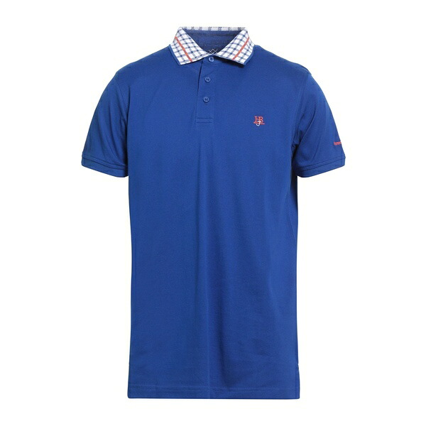 【送料無料】 ハーモント & ブレイン メンズ Tシャツ トップス Polo shirts Azure