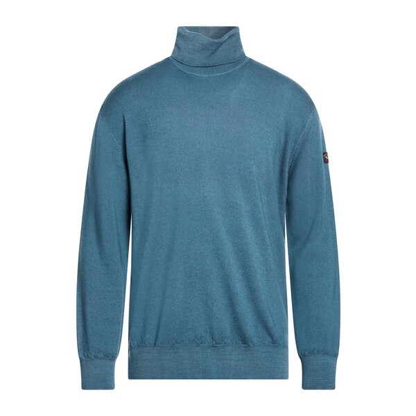 【貨物輸送無料】 ポールアンドシャーク メンズ 編み物\u0026プルオーバー アウター Turtlenecks Green