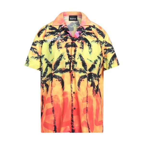 【送料無料】 ディスクレイマー メンズ シャツ トップス Shirts Orange|asty