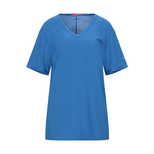 【貨物輸送無料】 ダニエレ アレッサンドリー二 レディース プルオーバー トップス T-shirts Blue