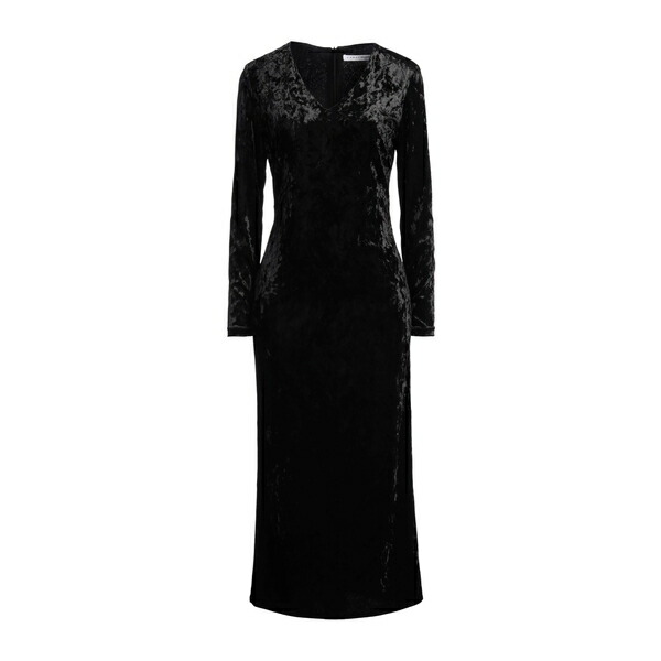 【送料無料】 キャラクター レディース ワンピース トップス Midi dresses Black