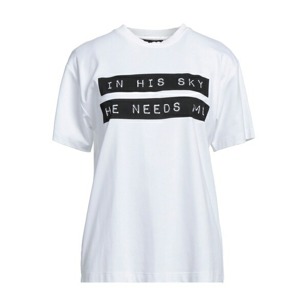 【送料無料】 トラサルディ レディース Tシャツ トップス T-shirts White|asty