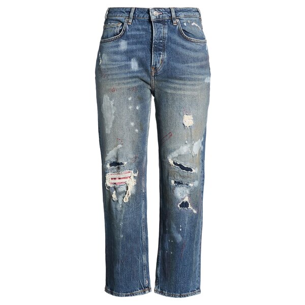 【送料無料】 メゾンスコッチ レディース デニムパンツ ボトムス Jeans Blue 23,288円