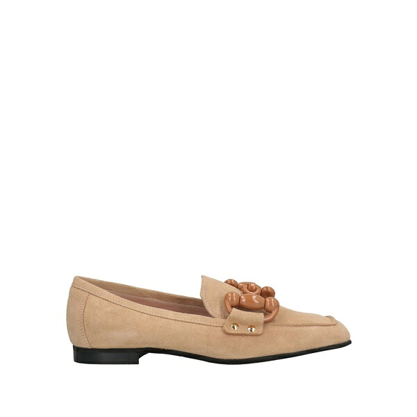 【貨物輸送無料】 ジャネット\u0026ジャネット レディース スリッポン・ローファー シューズ Loafers Beige レディース靴-スリッポン-靴