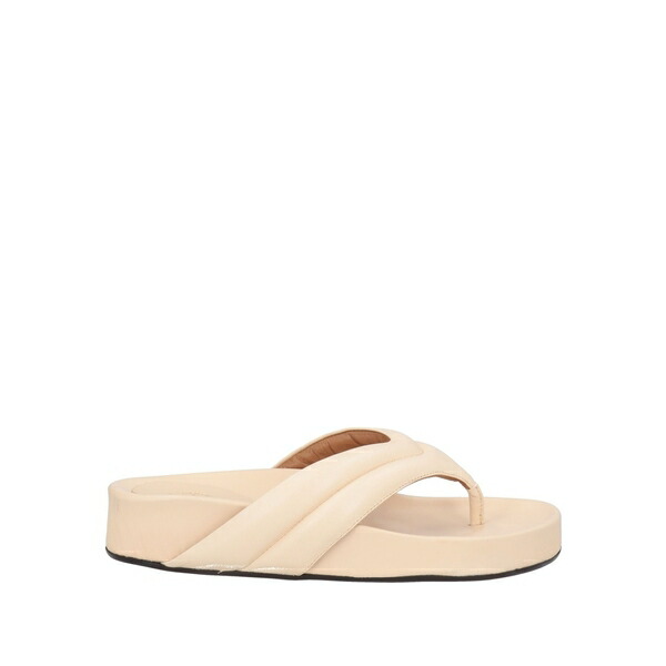 【送料無料】 エーティーピー アトリエ レディース サンダル シューズ Thong sandals Beige