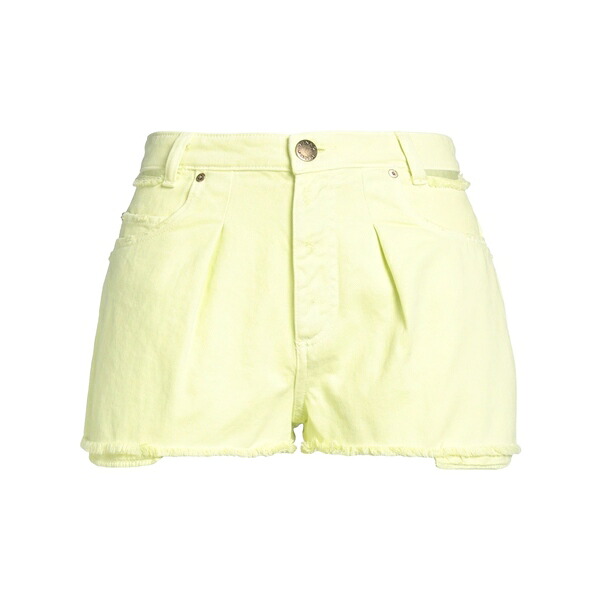 【送料無料】 ピンコ レディース デニムパンツ ボトムス Denim shorts Green