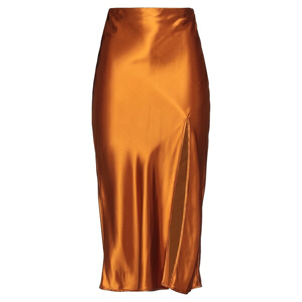 【送料無料】 フォルテ フォルテ レディース スカート ボトムス Midi skirts Yellow