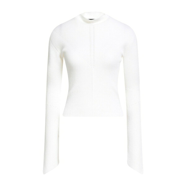 【送料無料】 ファビアナ フィリッピ レディース ニット&セーター アウター Turtlenecks White