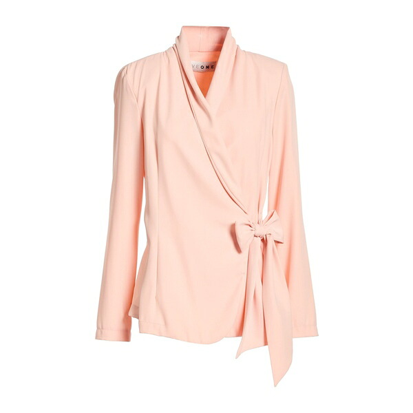 【送料無料】 ハブワン レディース ジャケット＆ブルゾン アウター Blazers Pink