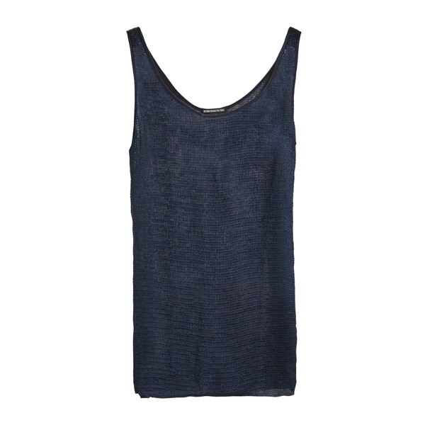 【貨物輸送無料】 素っ気ない玉蜀黍 レディース ティーシャツ トップス Tops Blue レディースファッション-Tシャツ・カットソー