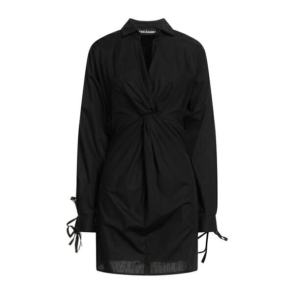 【送料無料】 アンドレダモ レディース ワンピース トップス Mini dresses Black