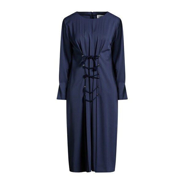 【送料無料】 アイスバーグ レディース ワンピース トップス Midi dresses Blue