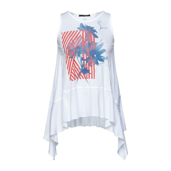 【貨物輸送無料】 ご機嫌 レディース プルオーバー トップス Tank tops White