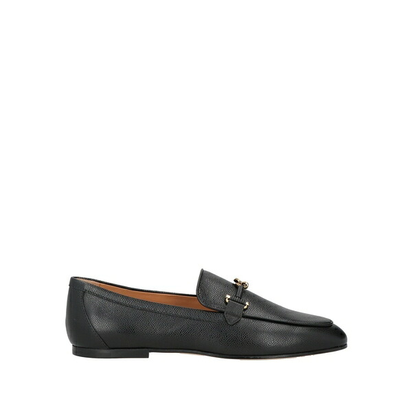 【送料無料】 トッズ レディース スリッポン・ローファー シューズ Loafers Black 67,540円