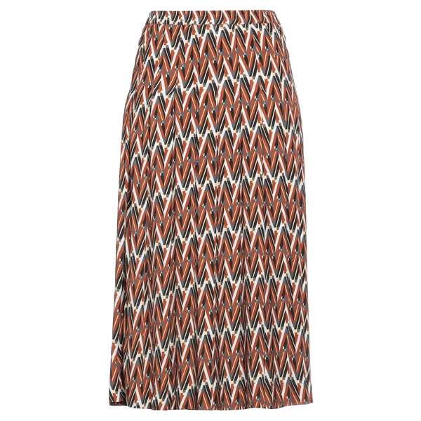 【送料無料】 アティックアンドバーン レディース スカート ボトムス Midi skirts Brown