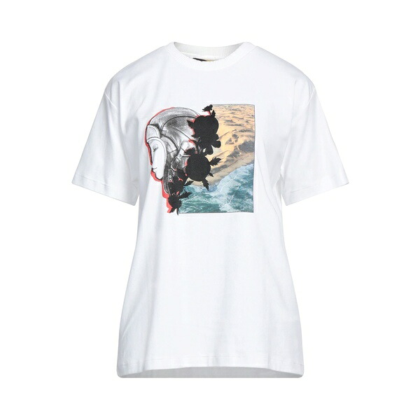 【貨物輸送無料】 トラサルディ レディース プルオーバー トップス T-shirts White
