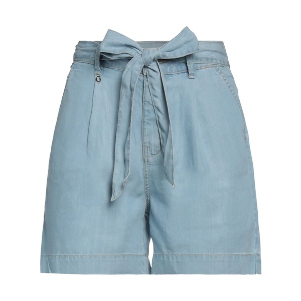【送料無料】 ゲス レディース デニムパンツ ボトムス Denim shorts Blue