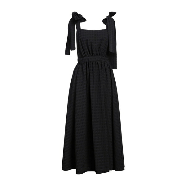 【送料無料】 エムエスジイエム レディース ワンピース トップス Maxi dresses Black 47,280円