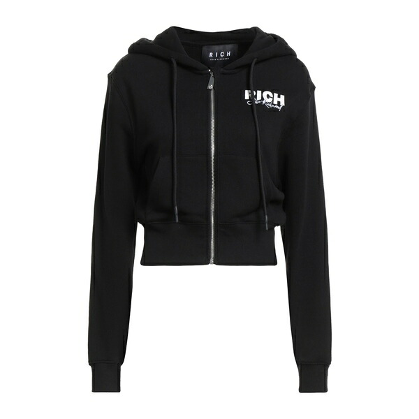 【送料無料】 ジョン リッチモンド レディース パーカー・スウェットシャツ アウター Sweatshirts Black