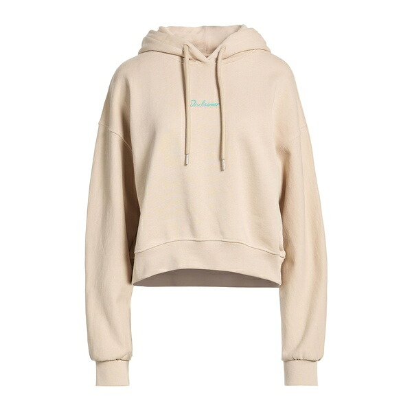 【送料無料】 ディスクレイマー レディース パーカー・スウェットシャツ アウター Sweatshirts Beige|asty