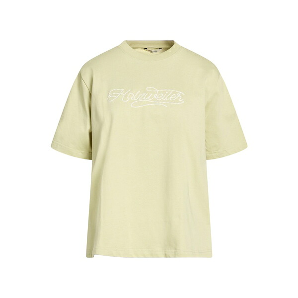 【送料無料】 ホルツワイラー レディース Tシャツ トップス T-shirts Green