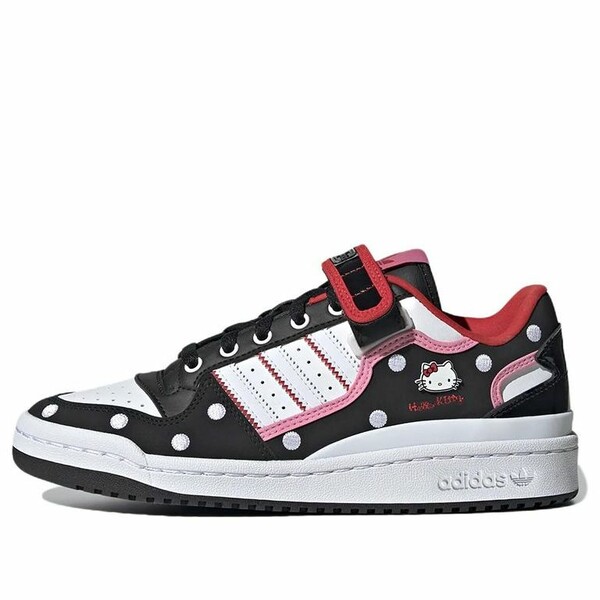 adidas アディダス レディース スニーカー 【(WMNS) adidas Hello Kitty x Forum Low 'Polka Dot' GW7167】 サイズ US_6(23.0cm)｜asty