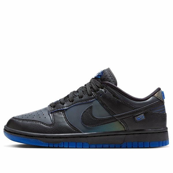 Nike ナイキ レディース スニーカー 【(WMNS) Nike Dunk Low 'Black Royal Iridescent' FB1842-001】 サイズ US_5.5(22.5cm)｜asty