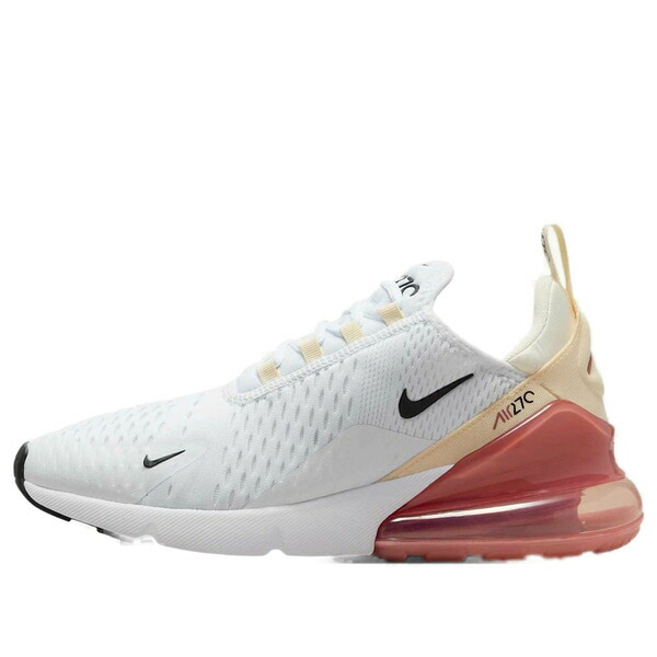Nike ナイキ レディース スニーカー 【(WMNS) Nike Air Max 270 'White Pale Ivory Muslin' AH6789-123】 サイズ US_W_11｜asty
