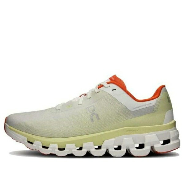 On Running オン 駈けっくら レディース スニーカー  【(WMNS) On Running Cloudflow 4 \u0027White Hay\u0027 3WD30111018】  大きさ US_7(24.0糎)