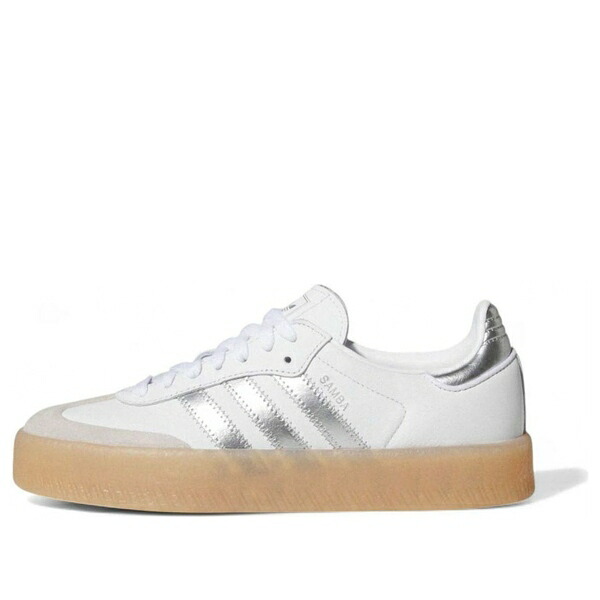 adidas アディダス レディース スニーカー 【(WMNS) adidas Sambae 'White Silver Gum' JQ8412】 サイズ US_9.5(26.5cm)｜asty