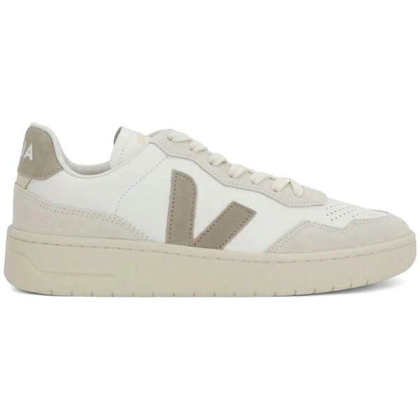 Veja ヴェジャ メンズ スニーカー  【Veja V-90 OT White Taupe】  サイズ EU_46(31.0cm) White/Taupe
