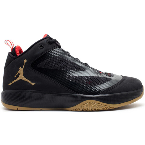 Jordan ジョーダン メンズ スニーカー  【Jordan 2011 Q Flight Year of the Rabbit】  大きさ US_9(27.0糎) Black/Metallic Gold-Varsity Red