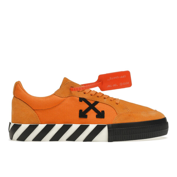 OFF-WHITE オフホワイト メンズ スニーカー 【OFF-WHITE Vulcanized Low Orange】 サイズ US_7(25.0cm) Orange/Black|asty