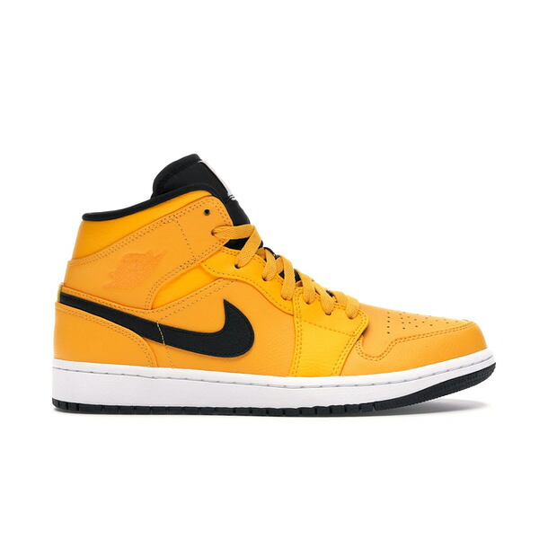 Jordan ジョーダン メンズ スニーカー 【Jordan 1 Mid University Gold Black】 サイズ US_11.5(29.5cm) University Gold/Black-White-Gym Red|asty