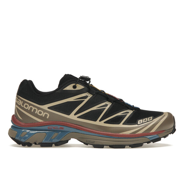 Salomon サロモン メンズ スニーカー 【Salomon XT-6 Black Cow Hide】 サイズ US_10(28.0cm) Black/reddish‐brown/Cow Hide|asty