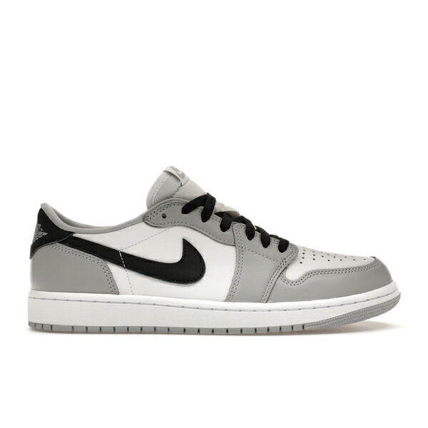 Jordan ジョーダン メンズ スニーカー  【Jordan 1 Retro Low OG Barons】  大きさ US_M_18 White/Black-Wolf Grey