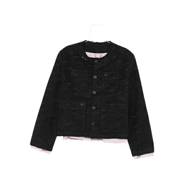 プリンスチャールズ島・ジェフリー メンズ 上衣＆上衣 アウター Button-up fitted jacket Grey