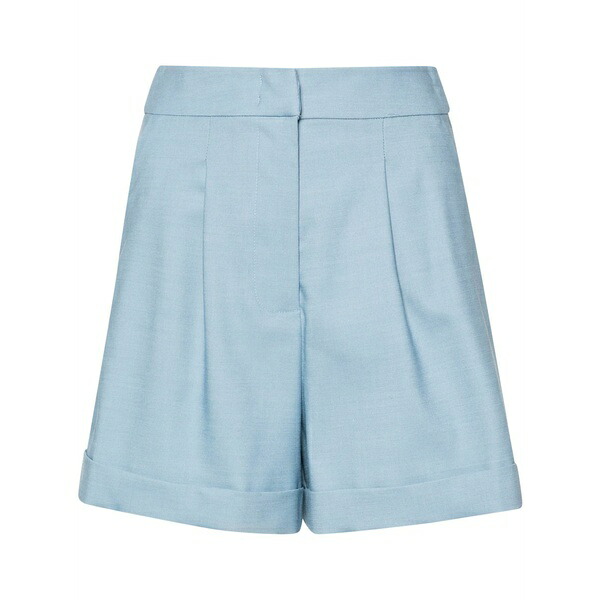 フェデリカ・トシ レディース 心地よいズボン下 ボトムス Pleated tailored shorts Blue