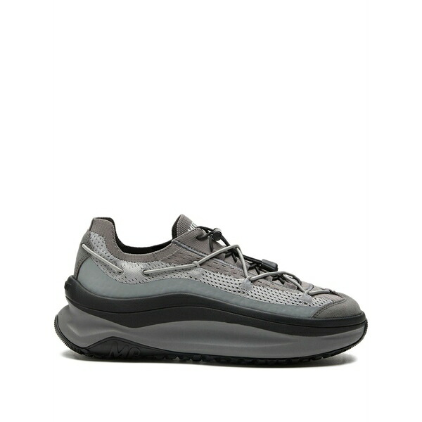 お月さまブーツ メンズ スニーカー シューズ Moon247 xlace low-top sneakers Grey