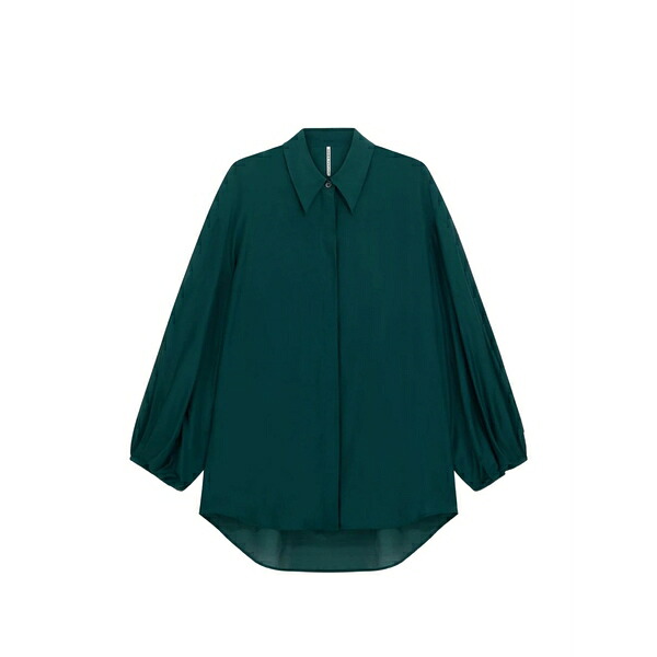 リビアナコンティ レディース プルオーバー トップス Desdemone balloon-sleeve shirt Green