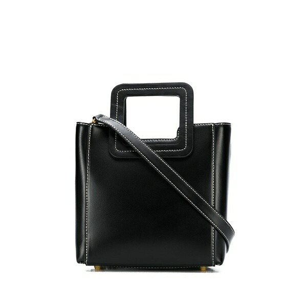 ステゥド レディース トートバッグ 御徒面子 Small shirley tote bag Black