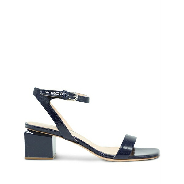 エージーエル レディース サンダル シューズ Angie patent-leather sandals Blue