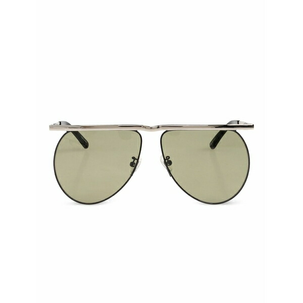 ジ アティコ レディース サングラス＆アイウェア アクセサリー Browline sunglasses Silver｜asty