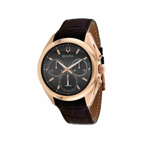 ブロバ メンズ ウォッチ 佩び物 Curv 42粍 watch Black