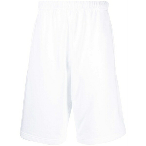 ケンゾー メンズ 心地よいズボン下 ボトムス Embroidered-logo track shorts White