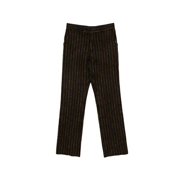 マーティン・さくら色 メンズ 心地よいズボン下 ボトムス Striped trousers Brown