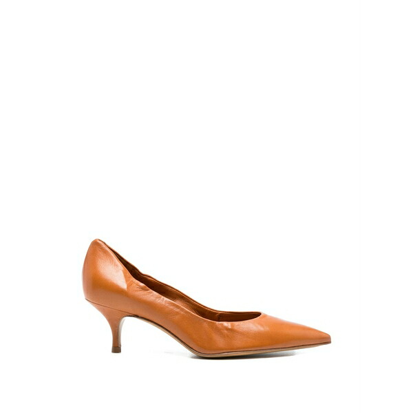 グリエルモ ロッタ レディース パンプス シューズ Azelie pointed leather pumps Brown